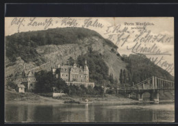 AK Porta Westfalica, Jacobsberg Und Hotel Gr. Kurfürst  - Porta Westfalica