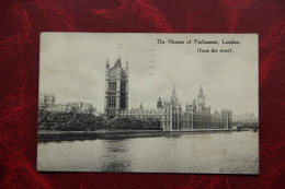 ROYAUME UNI - The House Of Parliament ( From The River) , LONDON - Houses Of Parliament