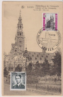 PK - Leuven Louvain - Bibliotheek, Bibliothèque - Stempel Bond Postzegelverzamelaars 1968 - Leuven