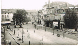 33  CASTILLON LA BATAILLE  PLCE DE GAULLE VUE VERS LA GARE    9X14 - Otros & Sin Clasificación