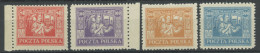 OBERSCHLESIEN 17-20 **, 1923, 80 - 300 M. Freimarken, Postfrischer Prachtsatz, Mi. 240.- - Autres & Non Classés