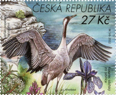 ** 1169 Czech Republic Macha's Region 2022 Crane - Grues Et Gruiformes