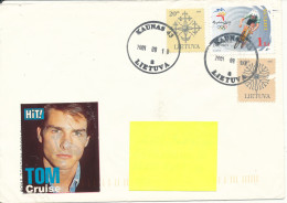 Lithuania Cover Sent To Denmark 18-9-2001 - Lituanie