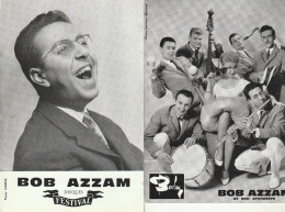 Musiciens - Bob AZZAM - 2 CP - Musique Et Musiciens