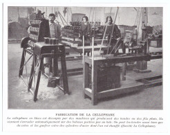 1926 - Iconographie - Bezons (Val-d'Oise) - L'usine La Cellophane - Non Classés