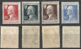 Italy Kingdom Regno 1927 Alessandro Volta UN.#210/13 Cpl 4v Set Nuovi Perfetti ** MNH - Mint/hinged