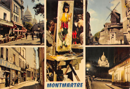 75 PARIS MONTMARTRE - Mehransichten, Panoramakarten