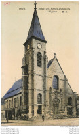 ISSY LES MOULINEAUX EGLISE  N°1622 EDITION  TESTARD COLORISEE - Issy Les Moulineaux