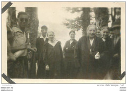 PHOTO SCOUTISME  RAID SPIRITUEL EN BRETAGNE 07/28 AVEC  AUMONIER SCOUT DONCOEUR L13 - Autres & Non Classés