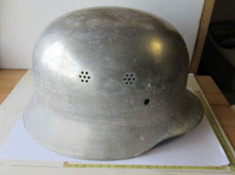 Lade 800 - CASQUE ALLEMAND ALUMINIUM - Duitse Helm Aluminium - 1940 - 412 Gram - 1939-45