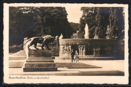 AK Bad Nauheim, Partie Im Sprudelhof  - Bad Nauheim