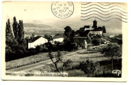 CPSM GEP  9 X 14 Isère  CORENC Quartier De L'Eglise Et Montagnes Du Trièves - Autres & Non Classés