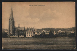 AK Leichlingen, Panorama Mit Kirche  - Other & Unclassified