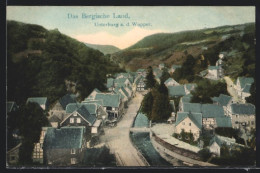 AK Unterburg /Wupper, Ortsansicht Aus Der Vogelschau  - Sonstige & Ohne Zuordnung