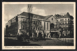 AK Wuppertal-Elberfeld, Schwebebahnhof Döppersberg  - Wuppertal