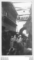 FES  MEDINA ANCIENNE HORLOGE EN BRONZE 1938   FORMAT 11 X 6.5 CM - Afrique