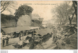 GUERANDE LA FOIRE D'AVRIL PRES DES REMPARTS - Guérande
