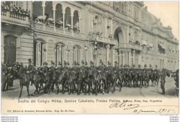 BUENOS AIRES  DESFILE DEL COLEGIO MILITAR SECCION CABALLERIA FIESTAS PATRIAS - Argentine