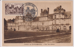 CP - Fontainebleau - Le Chateau - 1951 - 1950-1959