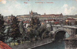 TCHEQUIE PRAG KARLSBRUCKE U HRADSCHIN - Tchéquie