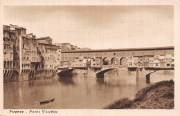 Italie TOSCANA FIRENZE PONTE VECCHIO - Autres & Non Classés