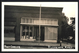 AK Florence, KS, Post Office  - Autres & Non Classés