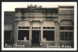 AK Strong, KS, Post Office  - Autres & Non Classés