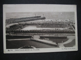 Trouville-Reine Des Plages.La Plage Et Les Jetees - Trouville