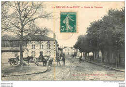 LA NEUVILLE AU PONT ROUTE DE VOUZIERS - Sonstige & Ohne Zuordnung