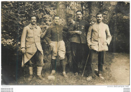 CARTE PHOTO  GROUPE DE 4 SOLDATS - Other & Unclassified