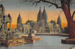 13 MARSEILLE EXPOSITION LE TEMPLE D ANGKOR - Kolonialausstellungen 1906 - 1922