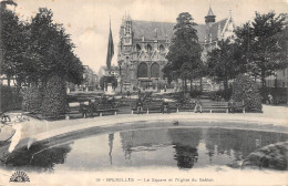 Belgique BRUXELLES LE SQUARE ET L EGLISE DU SABLON - Sonstige & Ohne Zuordnung