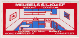 Sticker Zelfklever - Meubels St Jozef - Zwevezele - Autres & Non Classés