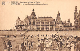 Belgique OSTENDE DIGUE DU CASINO - Oostende