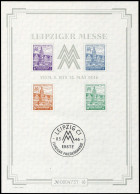 SBZ - Westsachsen, 1946, Bl. 5 S X, Ohne Gummi - Autres & Non Classés