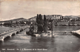 SUISSE GE GENEVE LE MONT BLANC - Sonstige & Ohne Zuordnung