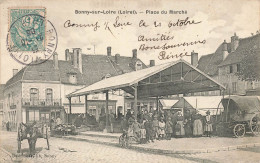 BONNY SUR LOIRE - Place Du Marché. - Autres & Non Classés