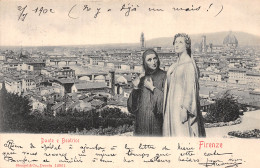 Italie FIRENZE DANTE E BEATRICE - Firenze (Florence)