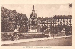 SUISSE GE GENEVE MONUMENT BRUNSWICK - Sonstige & Ohne Zuordnung