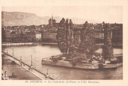 SUISSE GE GENEVE LA CATHEDRALE - Autres & Non Classés