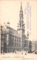 Belgique BRUXELLES L HOTEL DE VILLE - Monuments, édifices