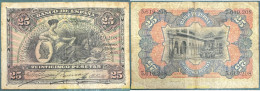 8714 ESPAÑA 1907 25 PESETAS ALFONSO XIII 15 JULIO 1907 - Other & Unclassified