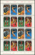 DDR 2983-86KB **, 1985, Zirkuskunst Im Kompletten Zusammendruckbogen, Postfrisch, Pracht, Mi. 80.- - Andere & Zonder Classificatie