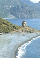 20 CORSE LA PLAGE ET LA TOUR D ALBO - Autres & Non Classés