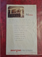 Menus 1975 CAFE RESTAURANT VALETTE SAINT REMY CASSE CROUTE CLASSE 1923 MORGON  CAVE - Menus