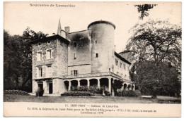 Saone Et Loire , Saint Point , Château De Lamartine - Autres & Non Classés