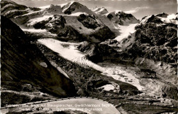 Sustenstrasse, Blick Auf Steingletscher, Gwächtenhorn, Tierberge, Steinlimmiggletscher Und Giglistock (54/2) - Gadmen 