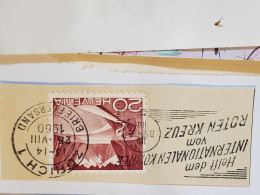 Grimsel Stausee Hilft Dem Internationalen Komitee Vom Roten Kreuz - Used Stamps