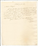 N°2087 ANCIENNE LETTRE DE JOSEPH BONAPARTE A URQUIJO DATE 17 JUIN 1813 - Historical Documents