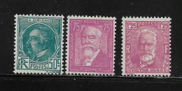FRANCE  (  FR2 -  279 )   1933  N° YVERT ET TELLIER   N°  291/293   N** - Unused Stamps